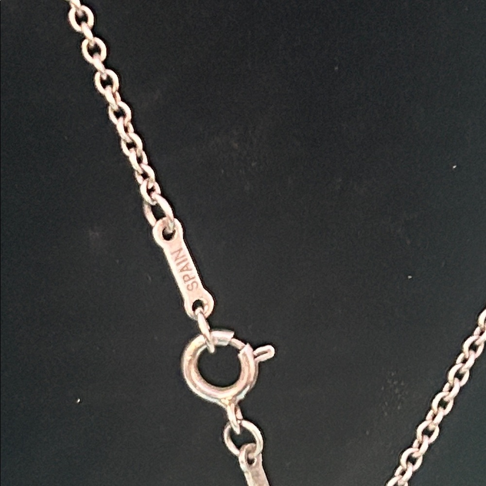 Tiffany & Co. ELSA  Open Heart Necklace - Picture 3 of 4